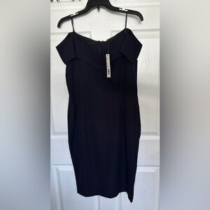 Gianni Bini Off the shoulder Navy Blue Dress